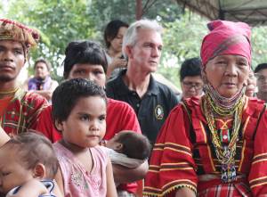 Sitting among the Lumad evacuees and listening to the leaders