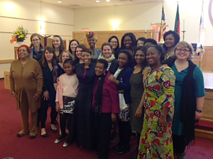 Fourteen young women from across the PC(USA) participated in the 60th United Nations Commission on the Status of Women. Delegates were sponsored by the Racial Ethnic & Women’s Ministries of the Presbyterian Mission Agency. —Jewel McRae