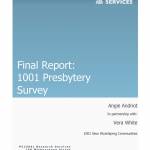 1001 New Worshiping Communities Presbytery Survey 2016