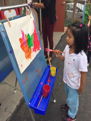 Painting teaches young children many skills, it’s creative—and it’s fun!