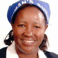 Veronica Muchiri, organizer and secretary of the Presbyterian Church of East Africa National Woman’s Guild