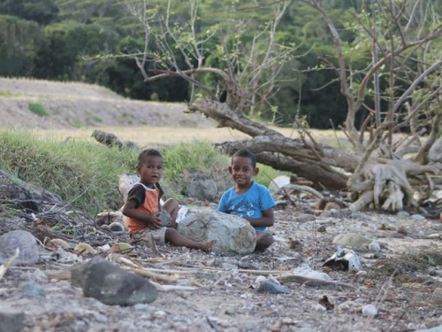 Children in Fiji