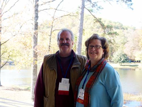 Don and Christy Foster of Mound Ridge (Mo.) Camp and Retreat Center. (Photo by Emily Enders Odom)