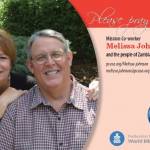 Melissa Johnson Prayer Card