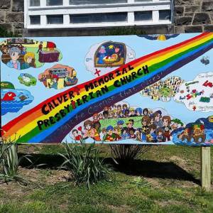 Crestfield Camp art mural