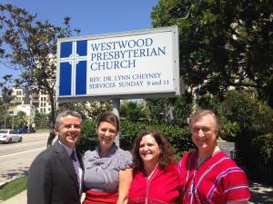 Interpreting our Southeast Asia mission work and connecting with friends at Westwood Presbyterian Church in Los Angeles, California