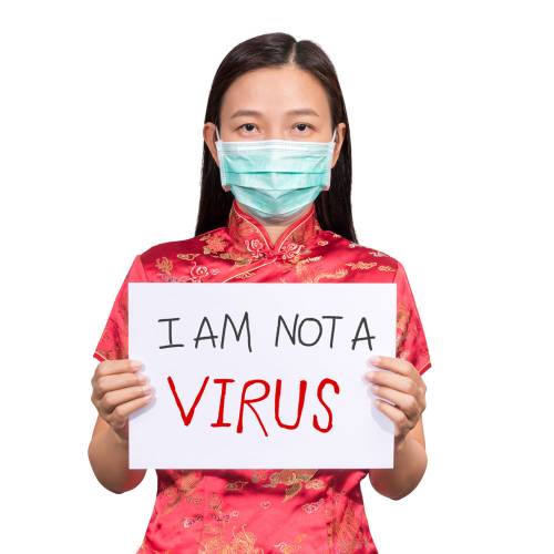 I am not a virus conceptual image