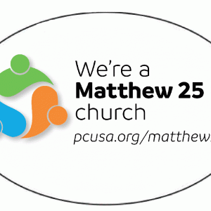 We are a Matthew 25 Church Image