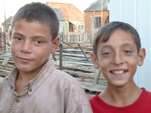 Roma Boys from Peterfalva/Carpath Ukraine