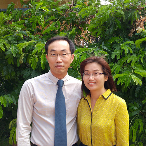Noah Park and Esther Shin