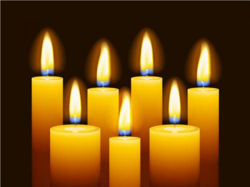 photo of 7 burning candles