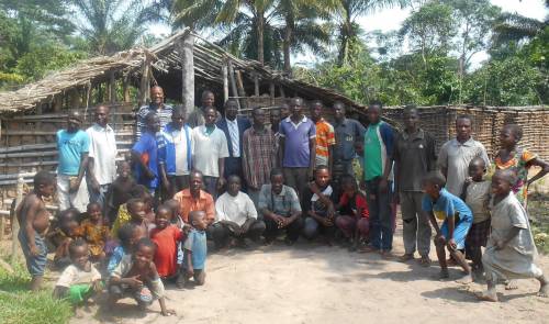 Bob, Pastor Mboyamba, and other members of our department visited some churches in the village of Mashala