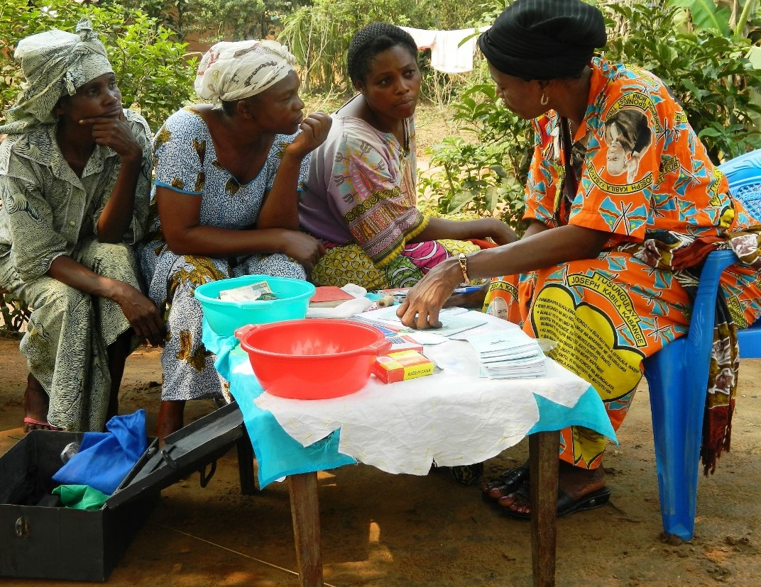 Women from Savings Group, Kananga, Congo.