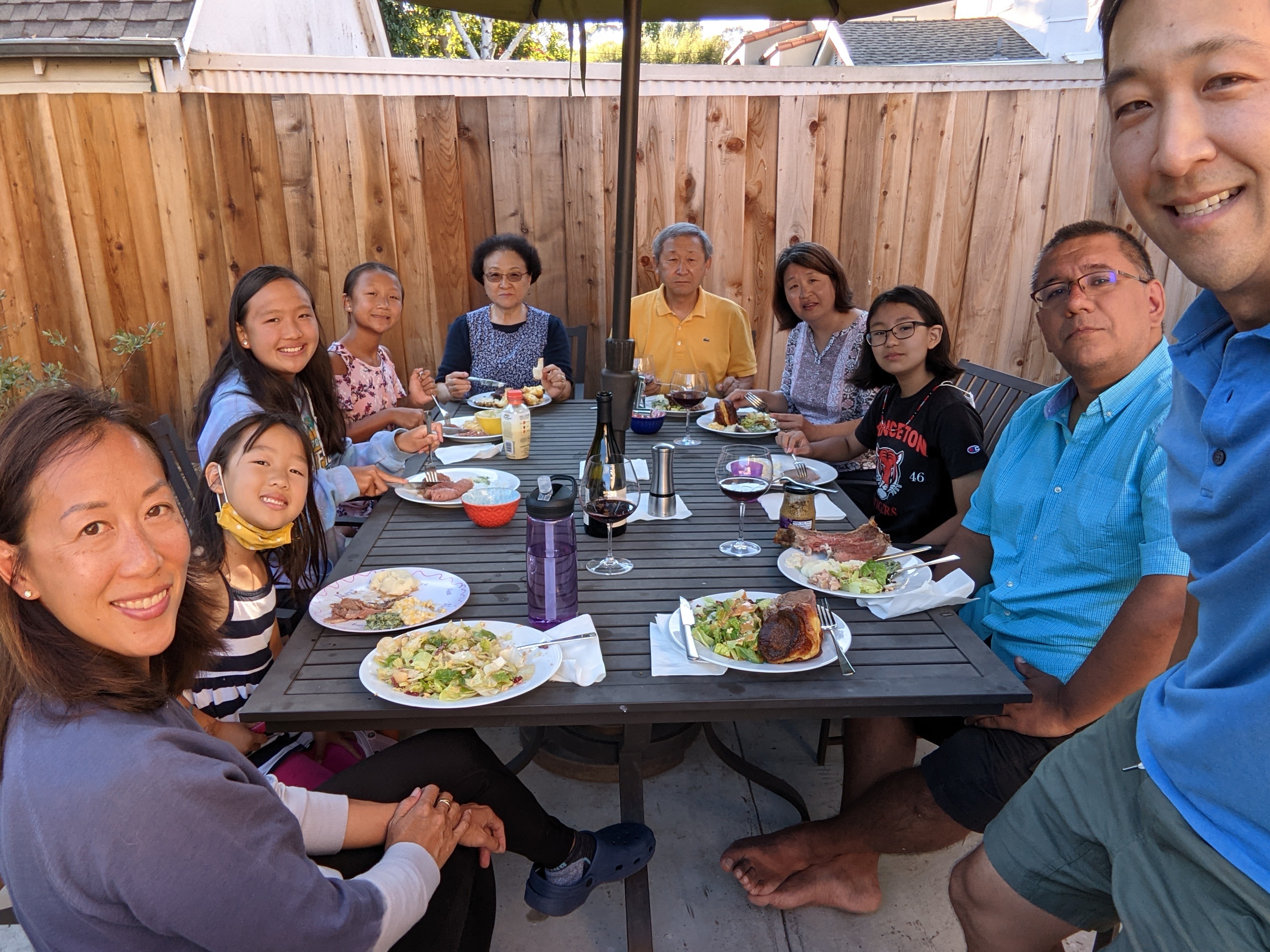 Chang family dinner
