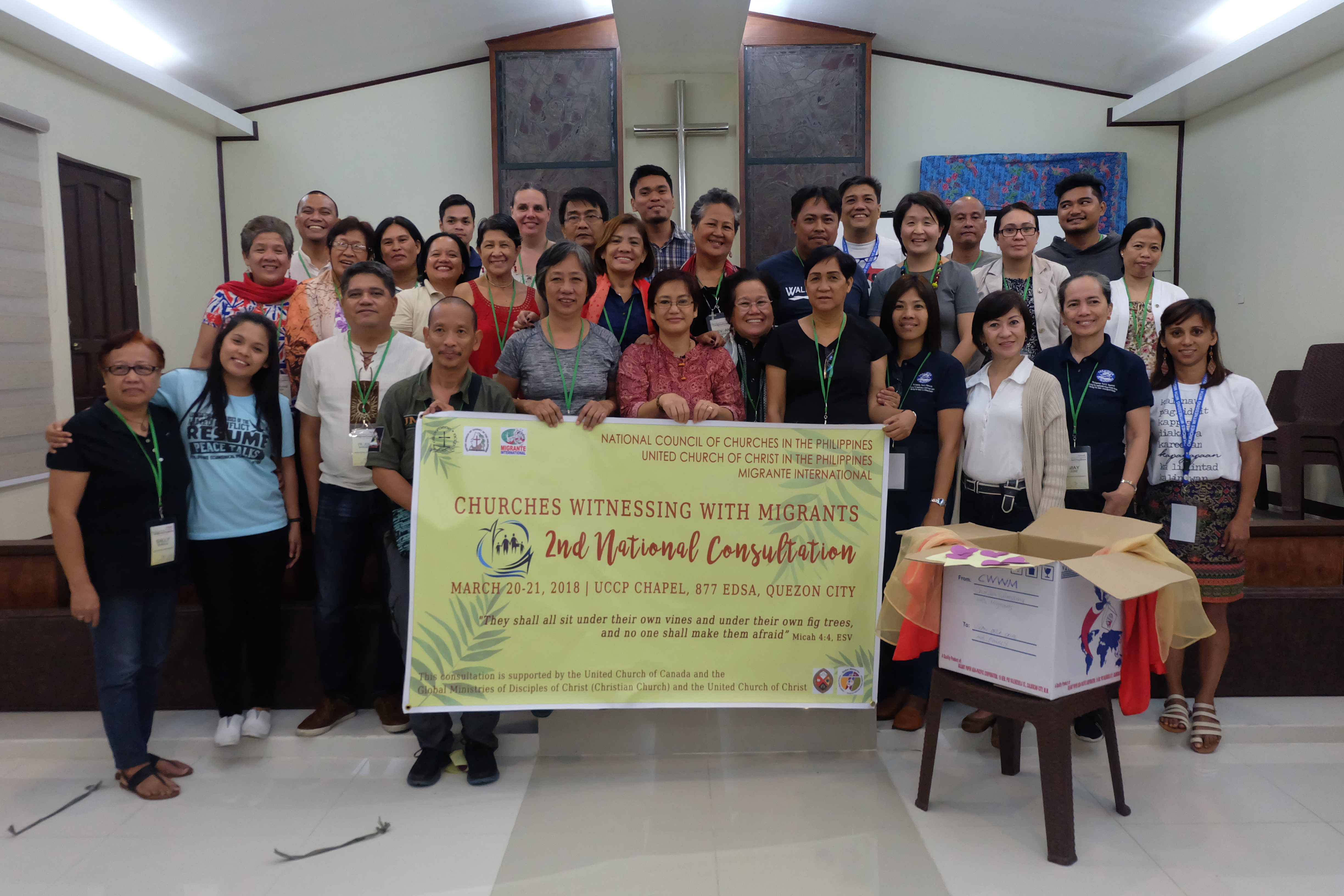 This past March, Pastor Sol was among the many who participated in the Philippine national consultation of Churches Witnessing With Migrants (CWWM).