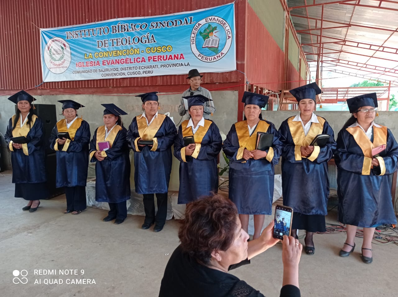 The graduation ceremony of the first women to complete the course “Ministry with Women" was held on August 28, 2021.