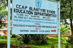 Blyantre Synod Signage