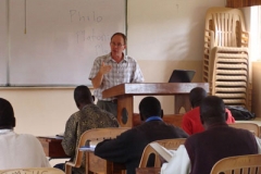 Dustin Ellington at Justo Mwale Theological University College