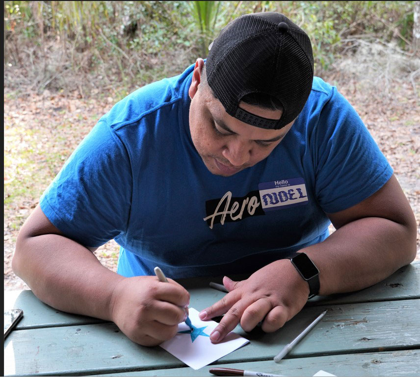 Festival participants were asked to reflect on their ministries and partnerships in Honduras as a “river of life” and to imagine what the future holds. Photo by Roy Horan.