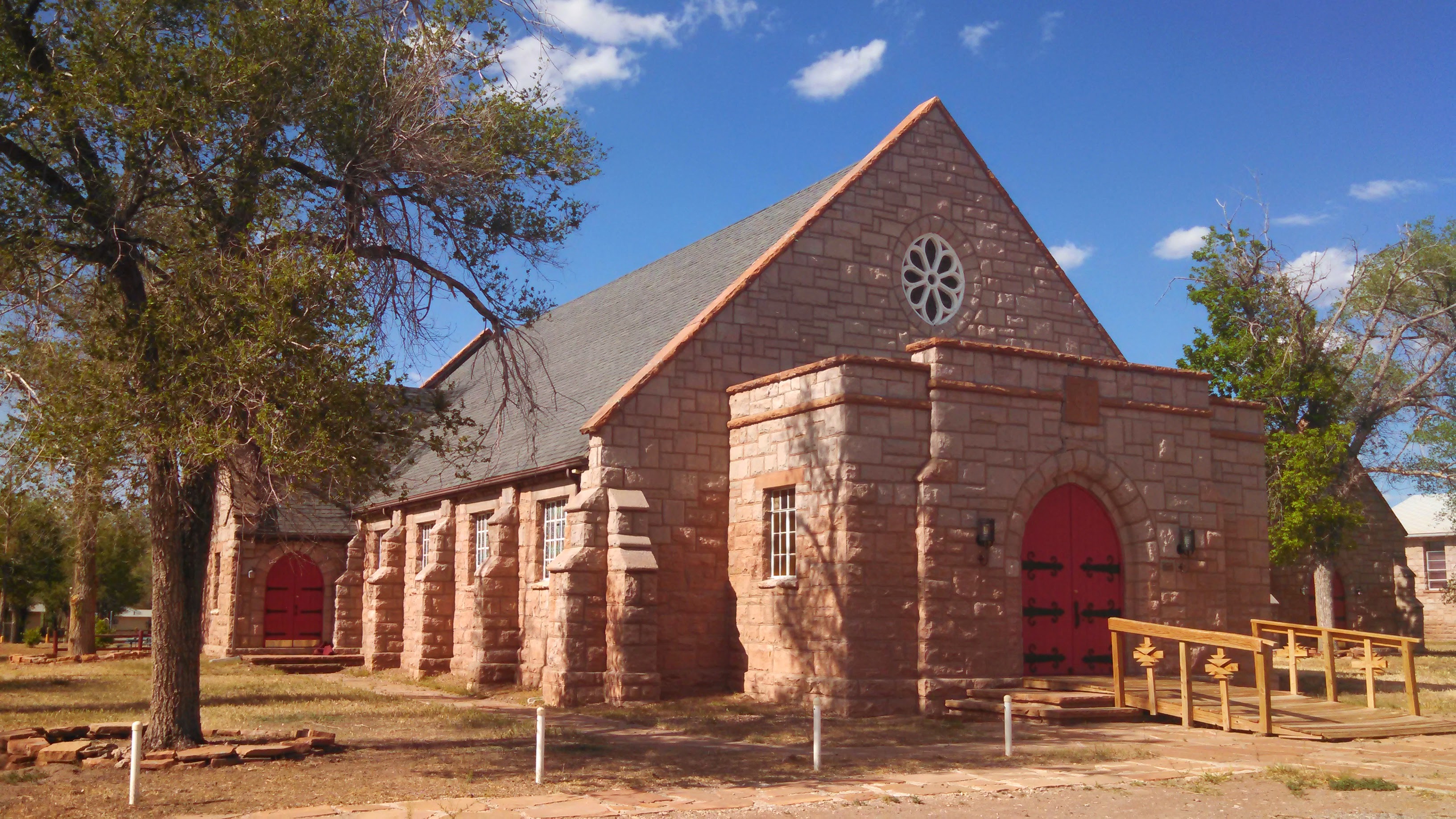 Ganado Presbyterian Church in 2014, where my grandfather, Bill Vogel, began his work as a mission pastor in 1954