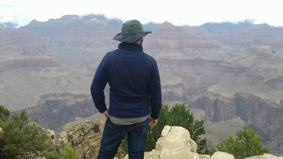 Ian at the Grand Canyon. July 2017.
