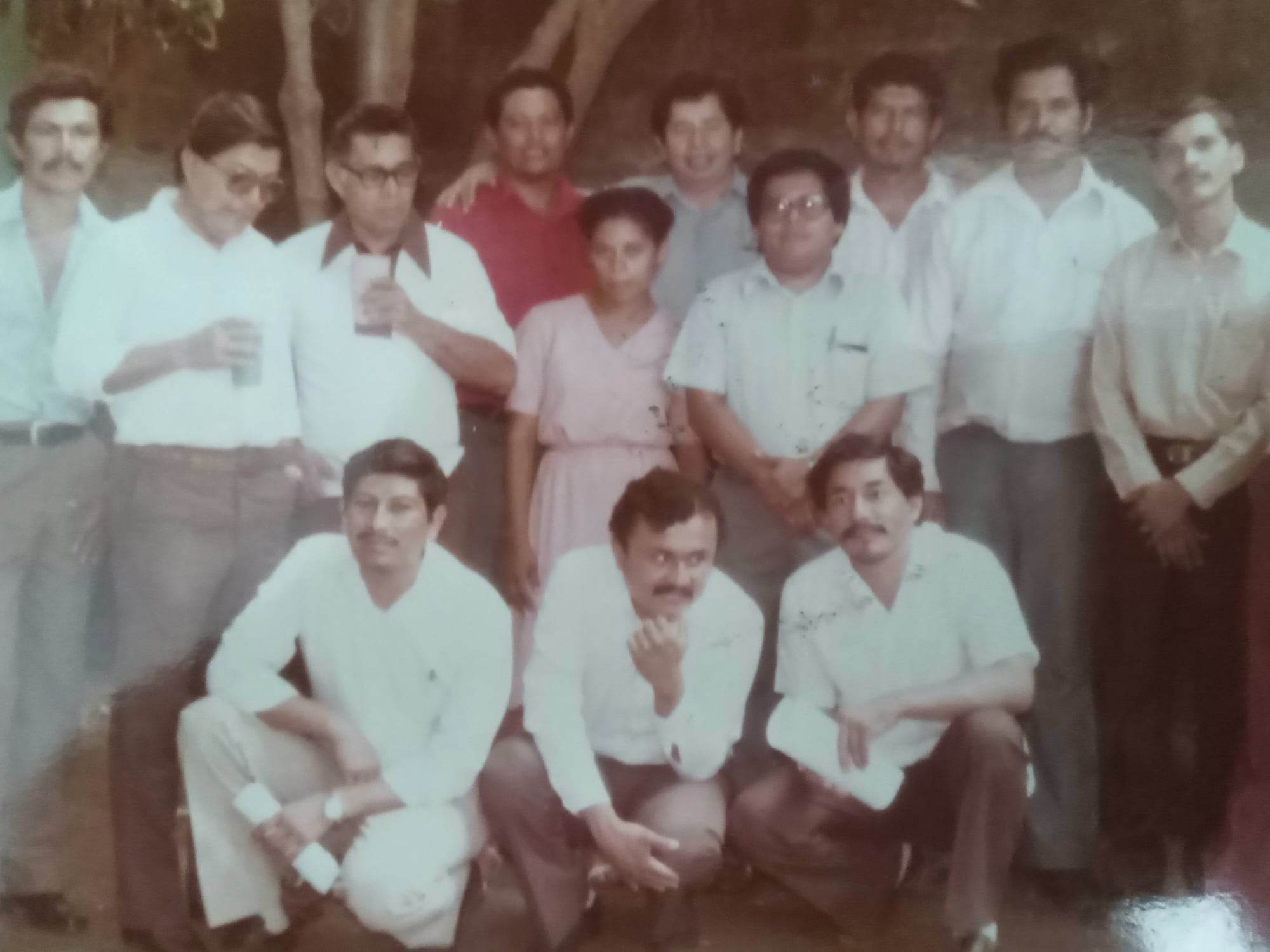 Pastors graduating from a pastoral and community development training in the 1990s