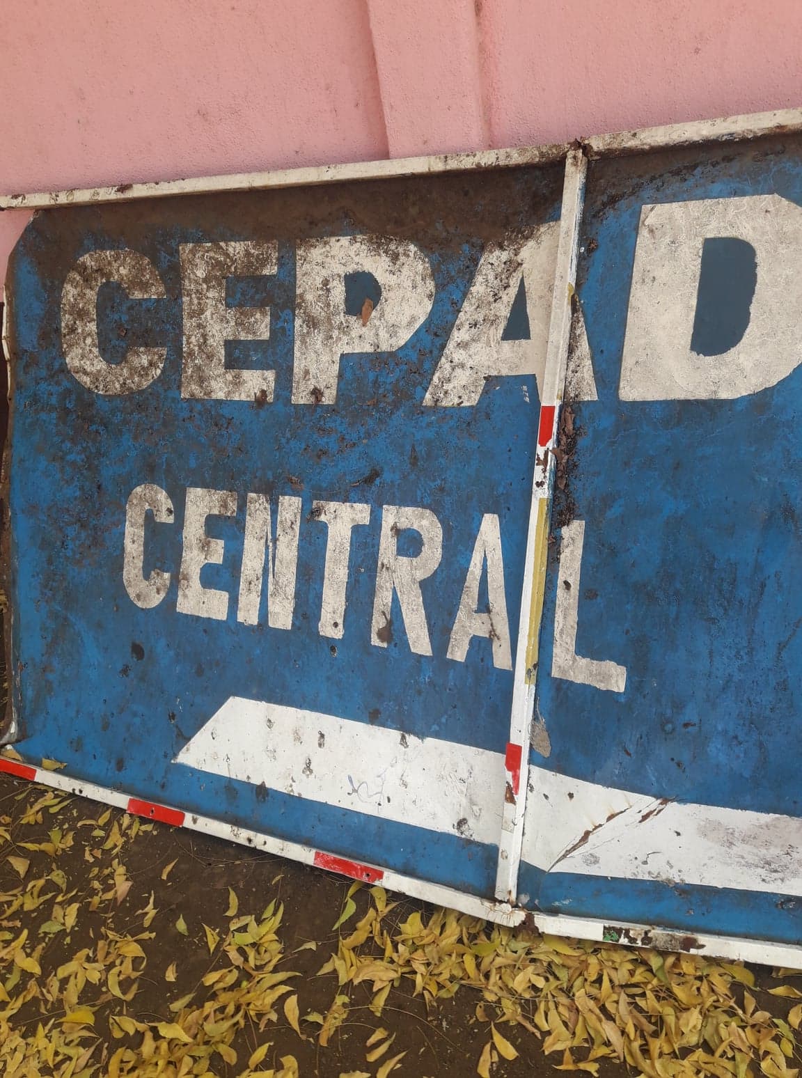 The old sign of CEPAD’s main office