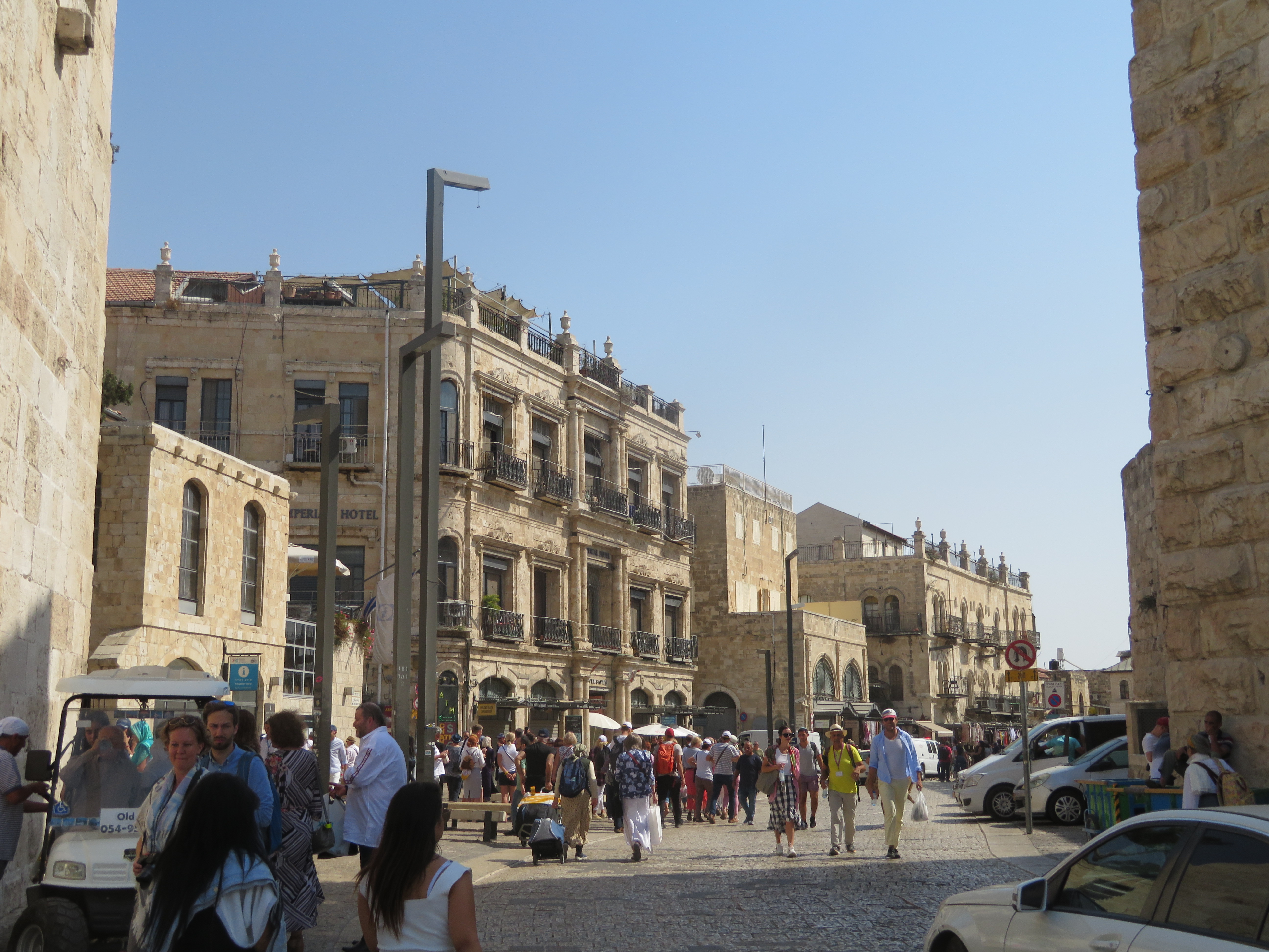 The Jaffa Gate Properties, including the Imperial Palace Hotel and the Petra Hostel.