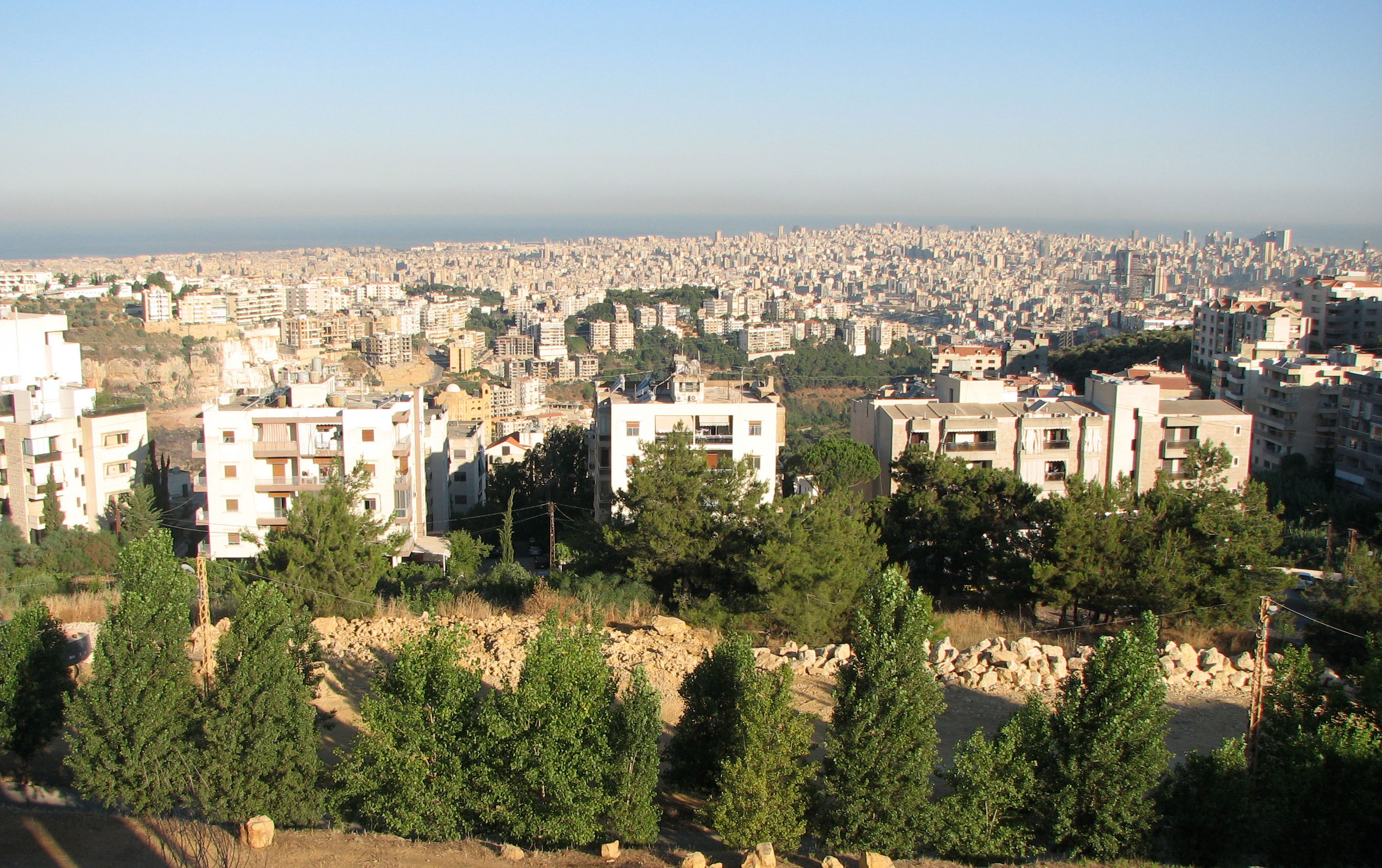 We look forward to seeing the view from our new seminary campus, overlooking Beirut.
