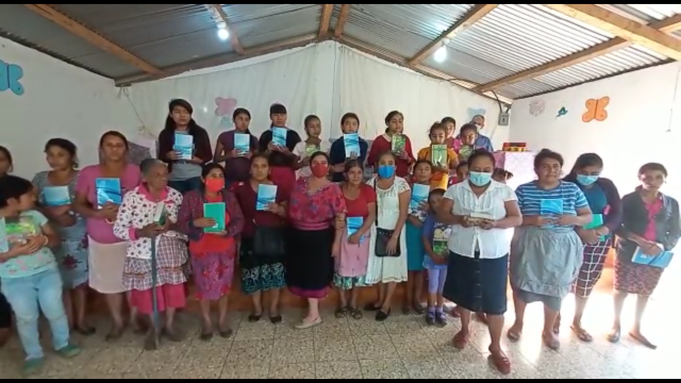 Sociedad Femenil Luz y Vida, Horeb Presbyterian Church, Village Pontezuela, Jutiapa.