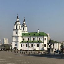 The Orthodox Cathedral in Minsk