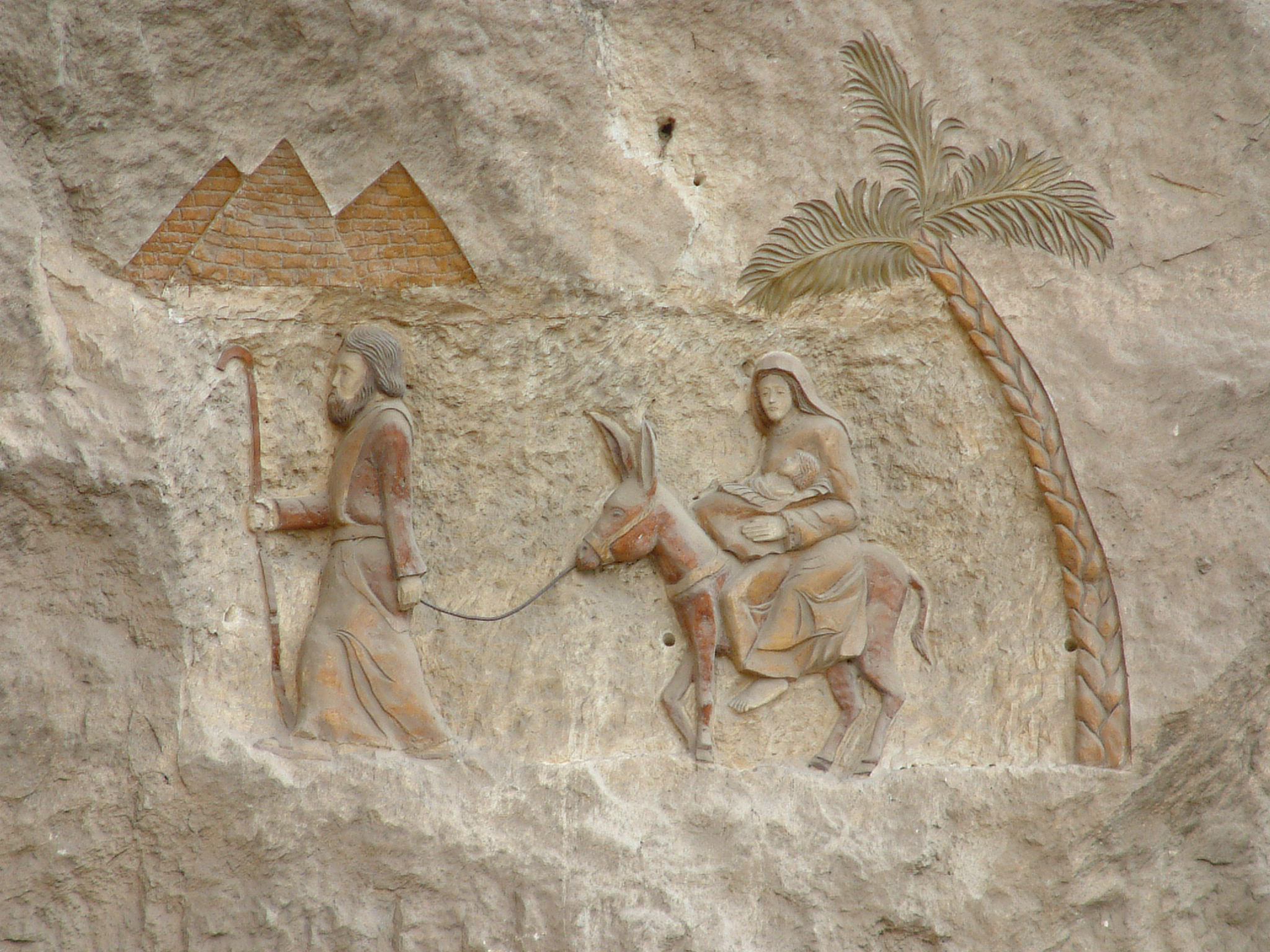 Holy family sojourn in Egypt – The Cave Church, Moqattam