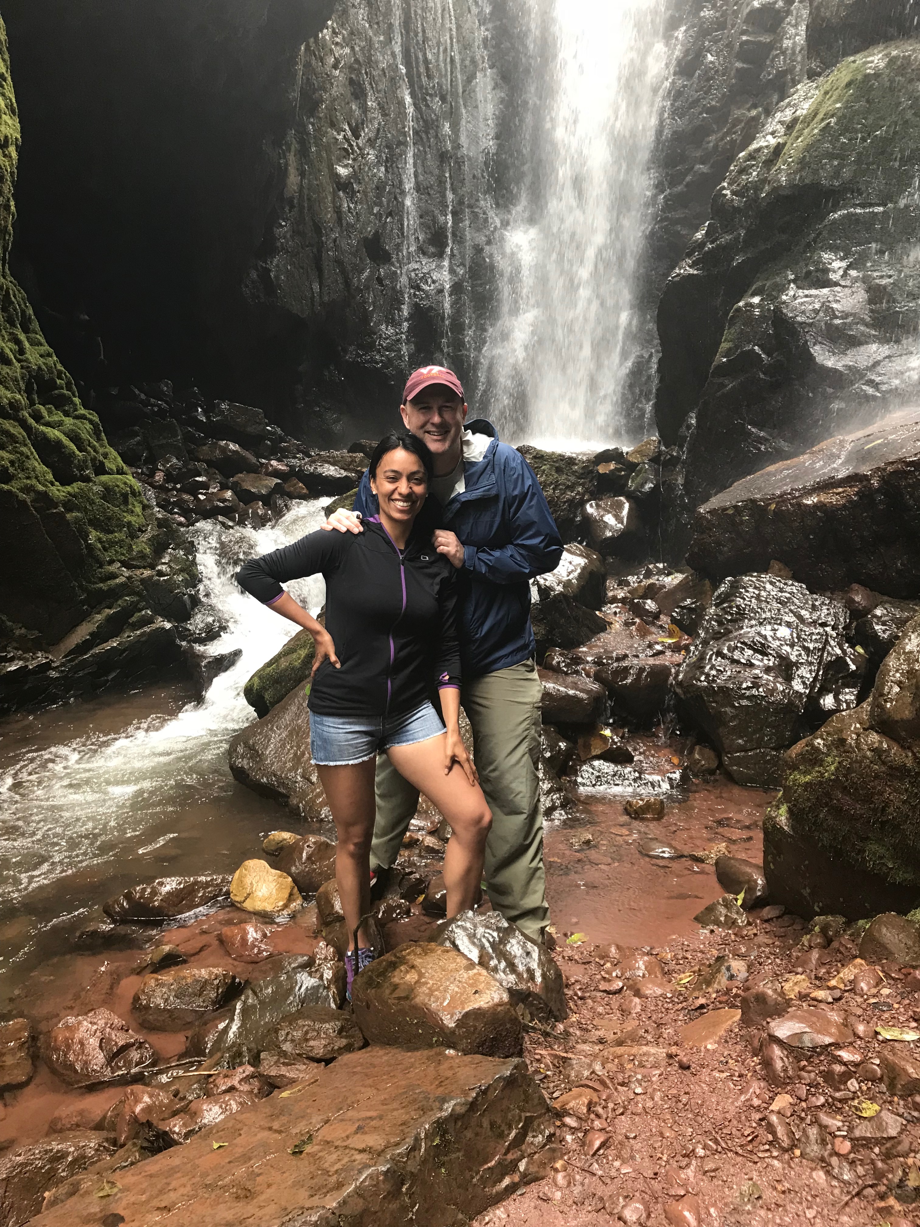 Jenny and Jed take advantage of their visits to YAVs in their sites to enjoy time in nature and be inspired by God´s creation. (Photo by Mielan Barnes)