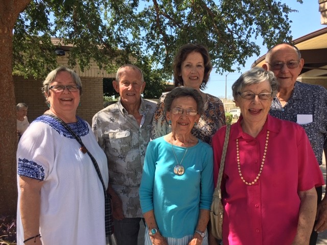 Worshiping at Orangewood Presbyterian Church in Phoenix, Arizona, with faithful Presbyterians who have known me since my childhood