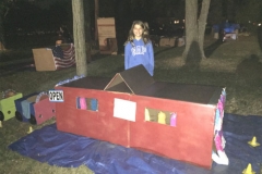 Meghan at Cardboard Box City in 2016. (Photo provided by Erin DeLuca)