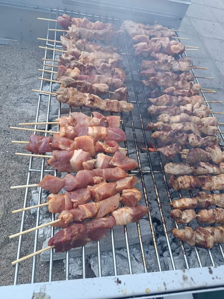 Celebrating Easter with a barbecue is traditional in Greece.