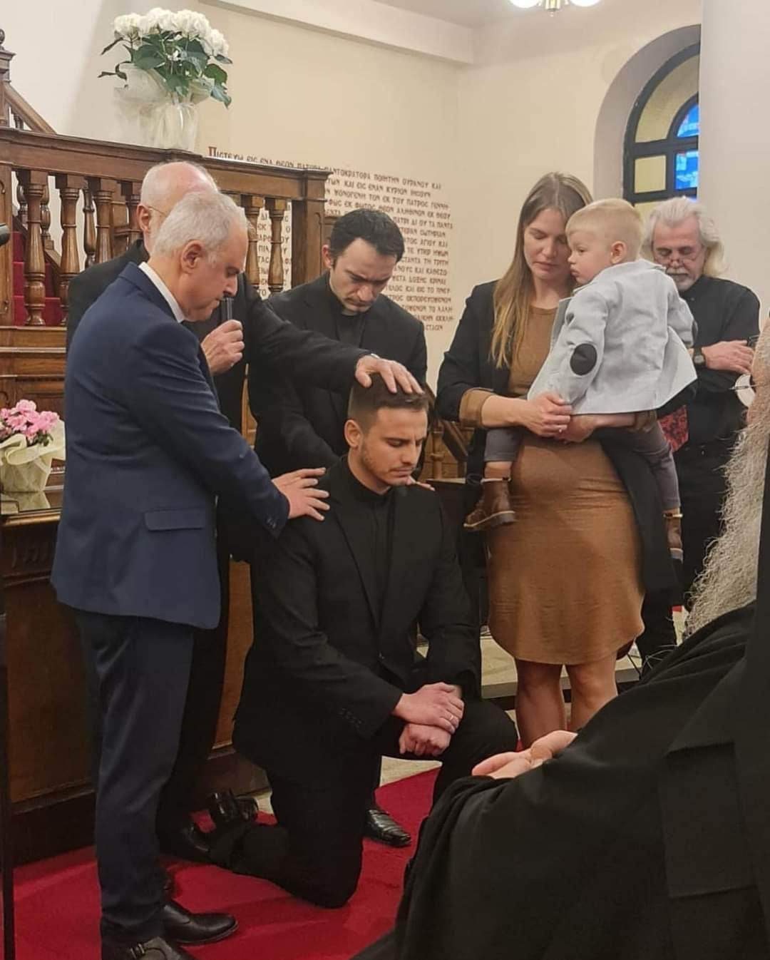 The ordination of the new pastor for the Greek Evangelical Church of Katerini.