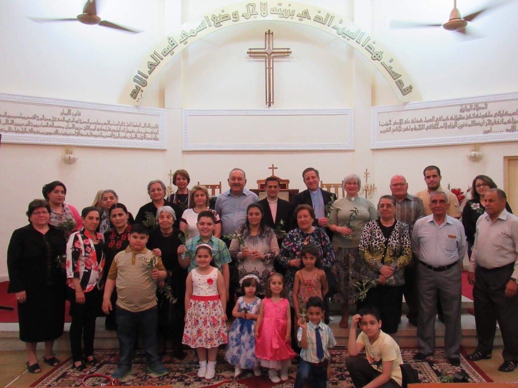 Members of Basra Evangelical Church.