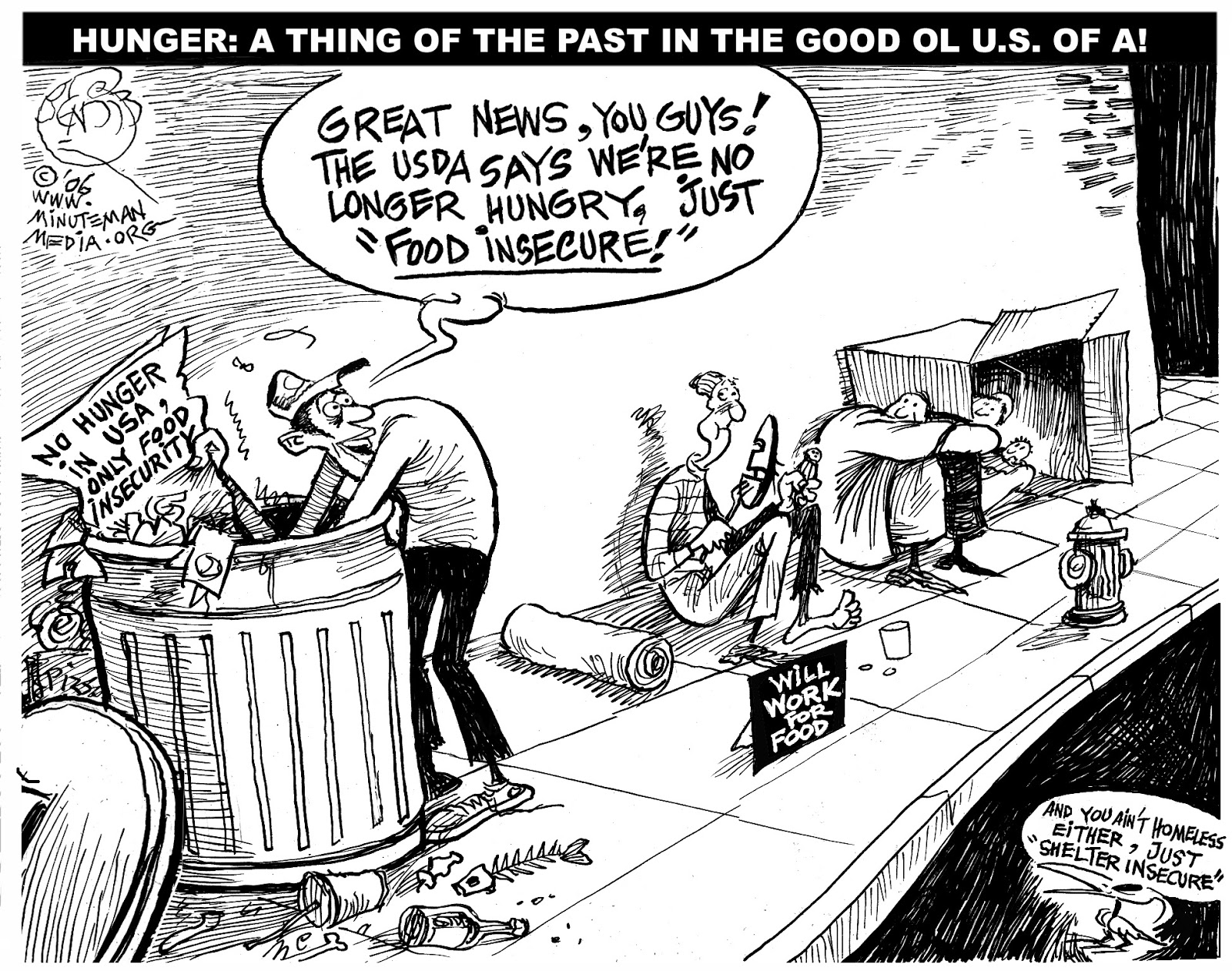 cartoon about hunger being renamed