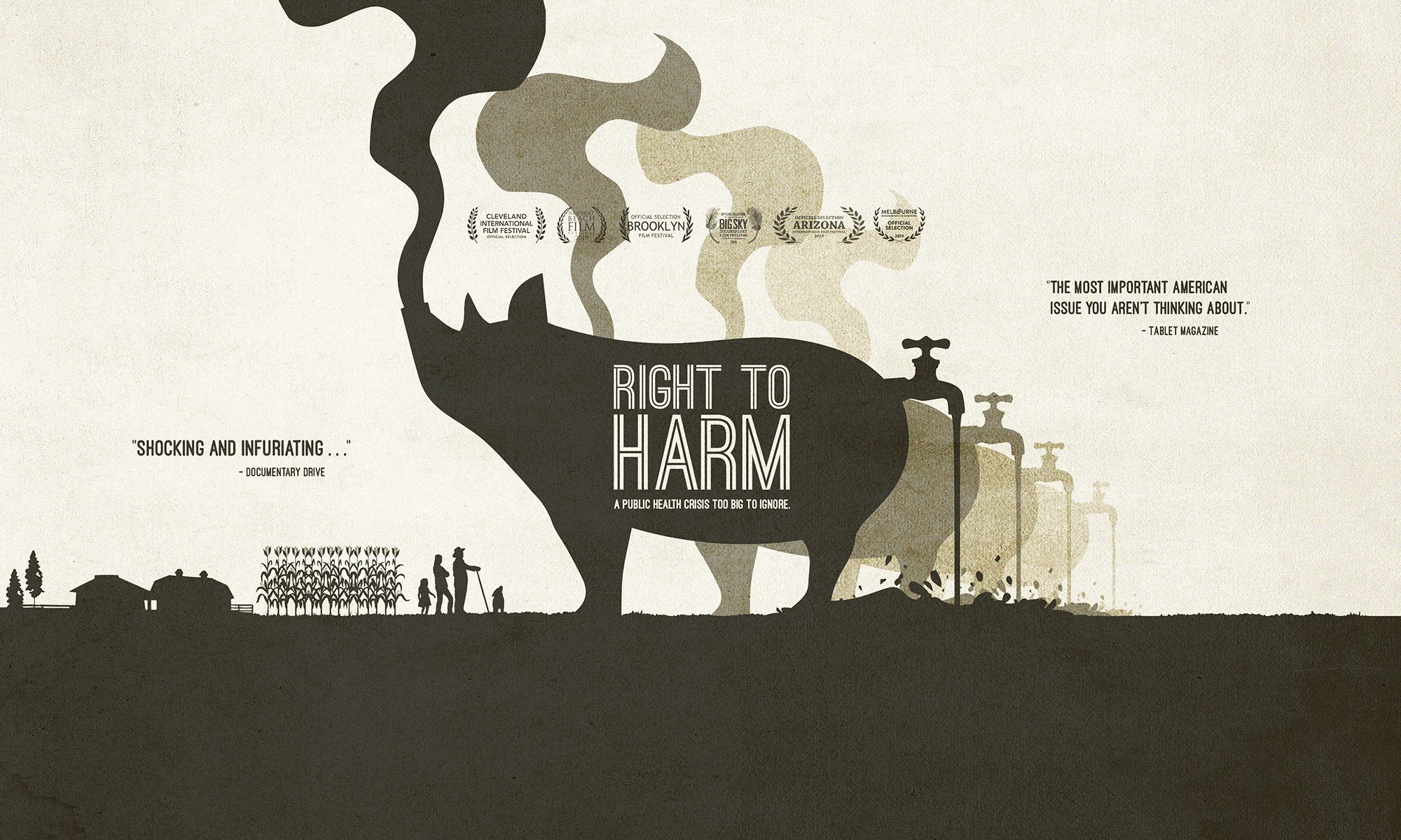 Graphic for Right to Harm film