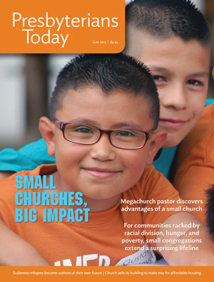 June 2015 cover of Presbyterians Today