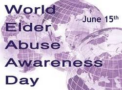 World Elder Abuse Awareness Week logo