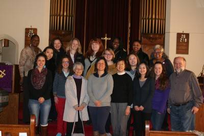 Group with the Rev. Larissa Kwong Abazia