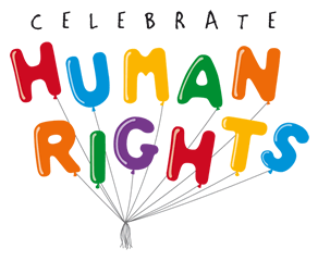Celebrate Human Rights Day Logo