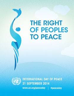 2014 International Day of Peace poster