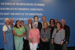 Presbytery of West Virginia group at the end of the UN Tour