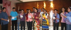 Singing group in the Philipines