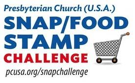 Snap/Food Stamp Challenge logo