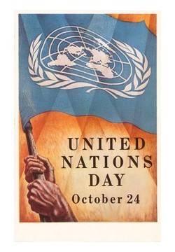 Happy Birthday United Nations Logo