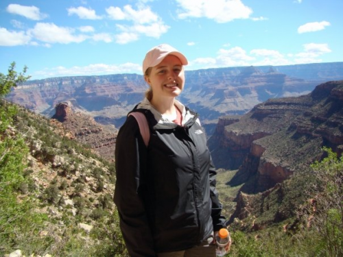 Ashley at the Grand Canyon